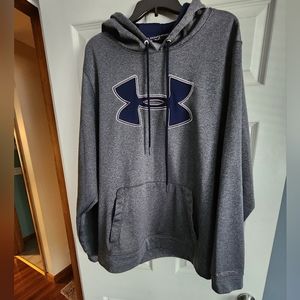 Men's Under Armour Charcoal Hoodie Size 2XL
